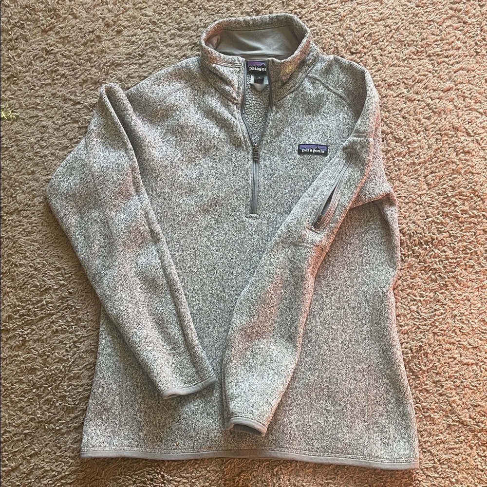 Patagonia Women's Heathered Gray Cowl Sweater